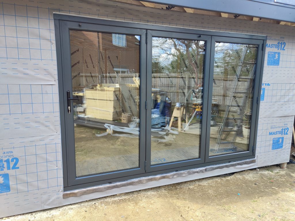 bifolding doors for garden rooms